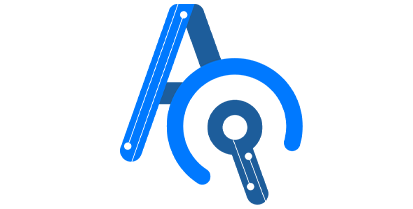 Aqua App Studio white logo